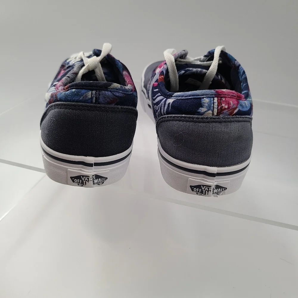 Vans Women's Off The Wall‎ Atwood 721356 Floral Parisian Blue